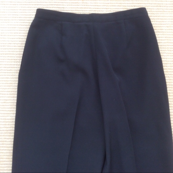 Talbots Black Lined Dress Pants - Size 8 - Picture 9 of 12